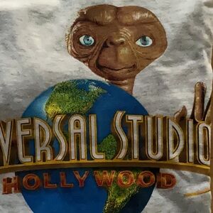 UNIVERSAL STUDIO Men’s Grey Crew Neck T-shirt Universal Logo NWT (L)